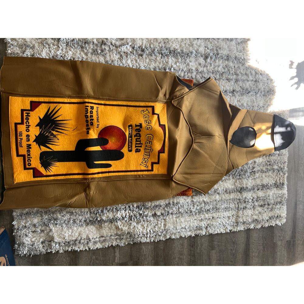 Rasta Imposta Costume Tequila Bottle & Lime Slice Couple Cosplay Party One Size - Picture 4 of 4